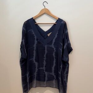 Navy Blue Women's Top